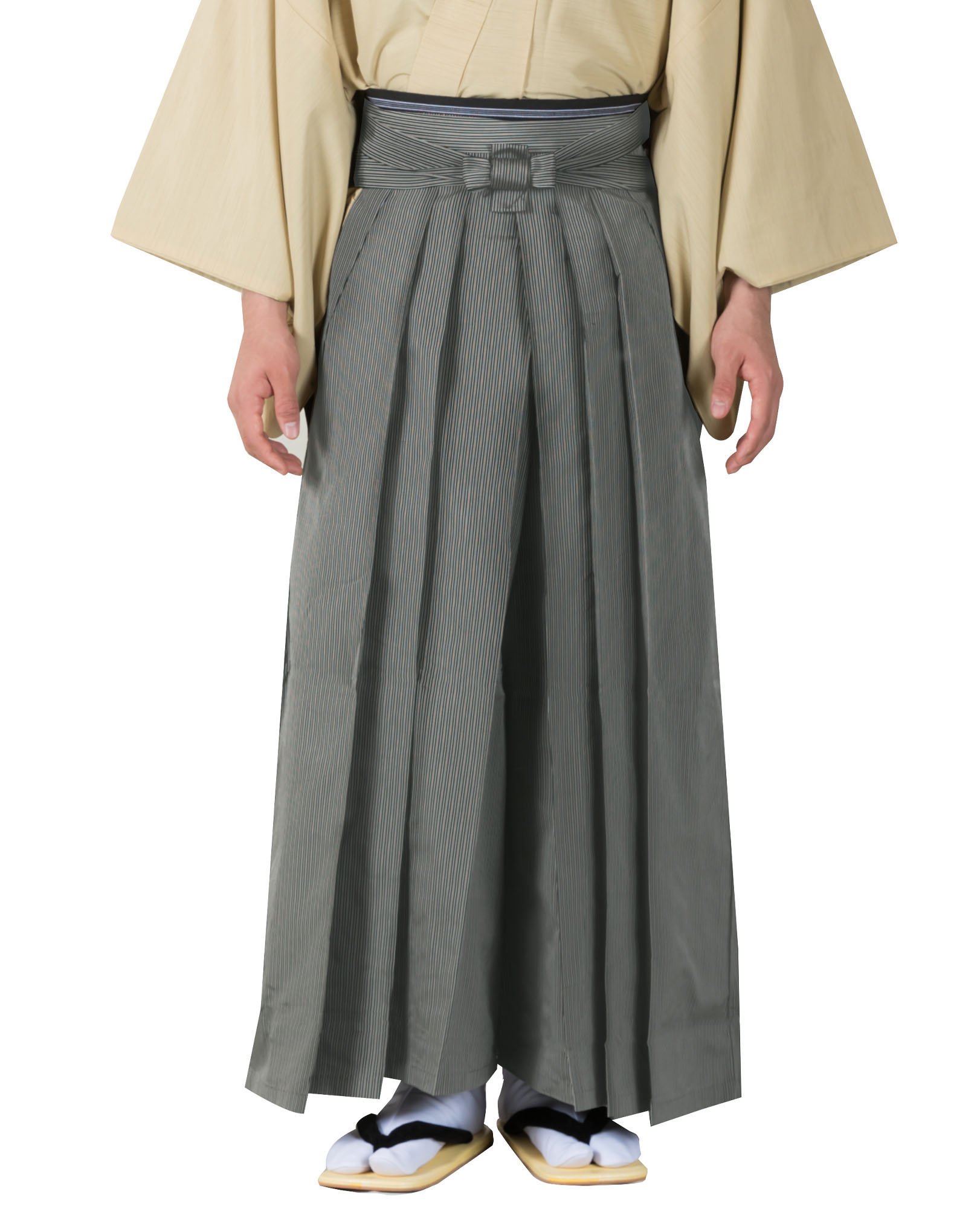 Amazon | [KYOETSU] [キョウエツ]袴 洗える 馬乗り袴 仙台平風